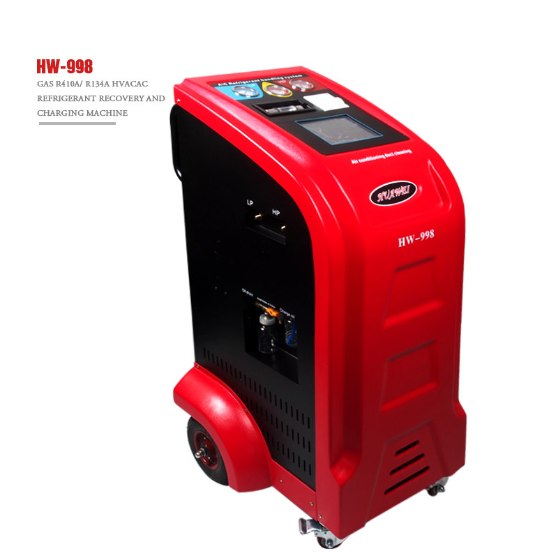 Wholesale R1234F Car AC Service Station 1000W Car AC Refilling Machine CE from china suppliers