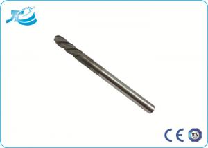 Wholesale Tungsten Carbide End Mill Straight Flute with 2 or 4 Flute , Helix Angle 38 - 42 ° from china suppliers