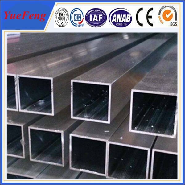 Wholesale Hot! aluminum square hollow tube, aluminum alloy tube profile, aluminium extrusion tube from china suppliers
