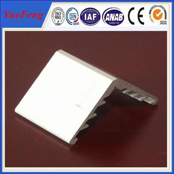 Wholesale 6063 aluminium angle extrusion profiles for solar panel frame from china suppliers