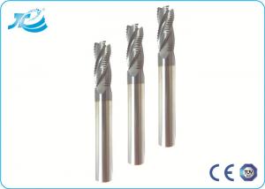 Wholesale TiAlN Coating Flat End Mill Solid Carbide Cutting Tools 3 - 4 Flute from china suppliers