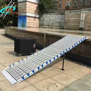 Wholesale 500KG Portable Aluminum Alloy Roll Stair For Outdoor Event from china suppliers