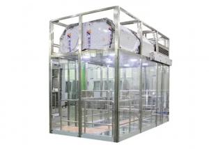 Wholesale Customized Z Type Air Shower Tunnel Full Toughened Glass Wall Air Shower Room from china suppliers