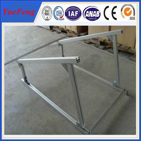 Wholesale aluminium extruded profile aluminum alloy frame solar system, solar aluminium profiles from china suppliers