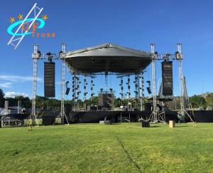 Wholesale Concert Stage Spigot 6082 Aluminum Roof Truss System from china suppliers