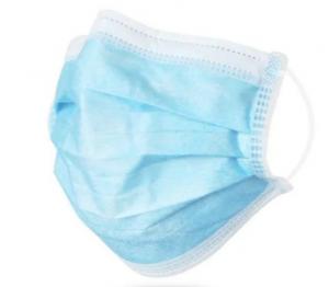 Wholesale Health Care Non Woven Fabric Mask ,  Disposable Blue Mask Customized Packgaing from china suppliers
