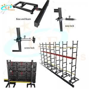 Wholesale Outdoor Event LED Screen Truss Wall Ground Support Stand For Cabinets from china suppliers