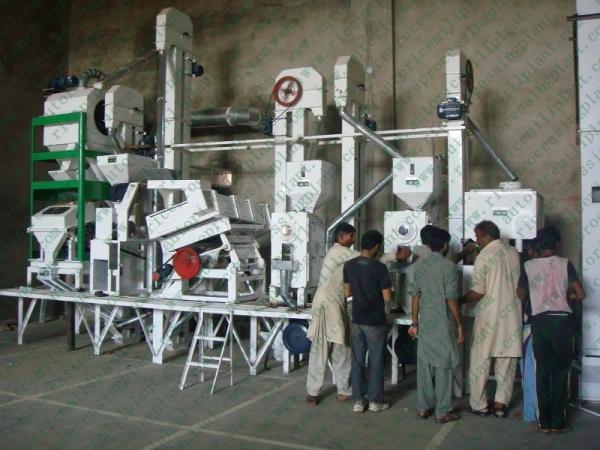 Food Machinery Combined 50 Tons Per Day Parboiled Rice Mill