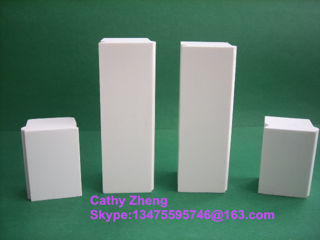 Wholesale High temperature resistance alumina ceramic plate/tile for delivery equipment from china suppliers