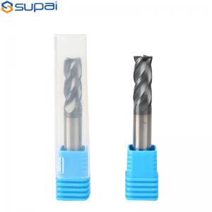 Buy cheap CNC Hard Metal Corner Radius Milling Cutter Tungsten steel End Mill 4 Flutes  R Cutter Bit from wholesalers