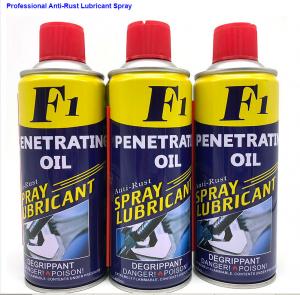 Wholesale 400ML F1 Anti Rust Penetrate Oil Lubricant Spray from china suppliers