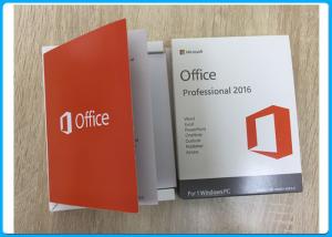 Wholesale Microsoft Office 2016 Professional Plus Full Retail English Version MS Pro 2016 from china suppliers