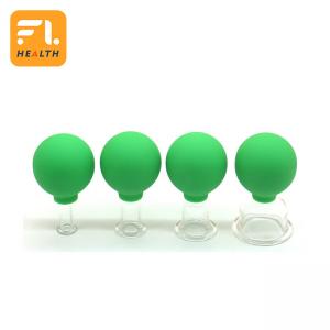 Wholesale Professional Glass Face Cupping Set PVC Vacuum Suction Massage Cupping Cups from china suppliers