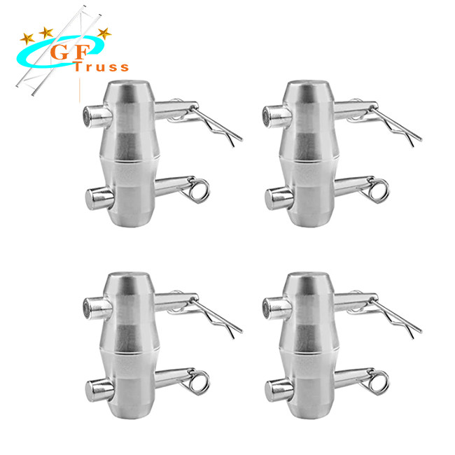 Wholesale Double Ended Conical Coupler With Clips Pin Clamp Trusses Parts F34 Custom Color from china suppliers