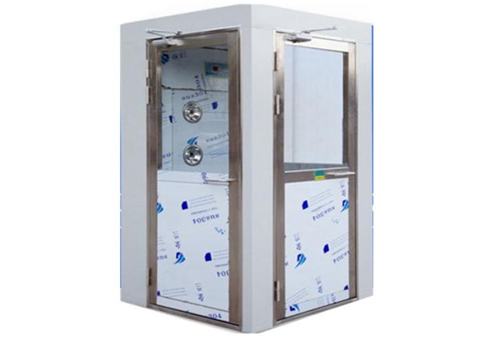 Wholesale Swing Door Corner Cleanroom Air Shower Auto Blowing Compact And Sound In Structure from china suppliers