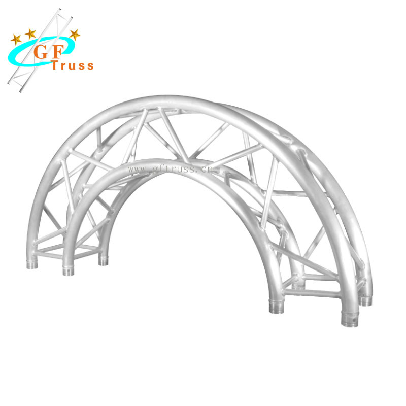 Wholesale 290 X 290MM Events Aluminum Stage Circular Roofs Arch Truss from china suppliers