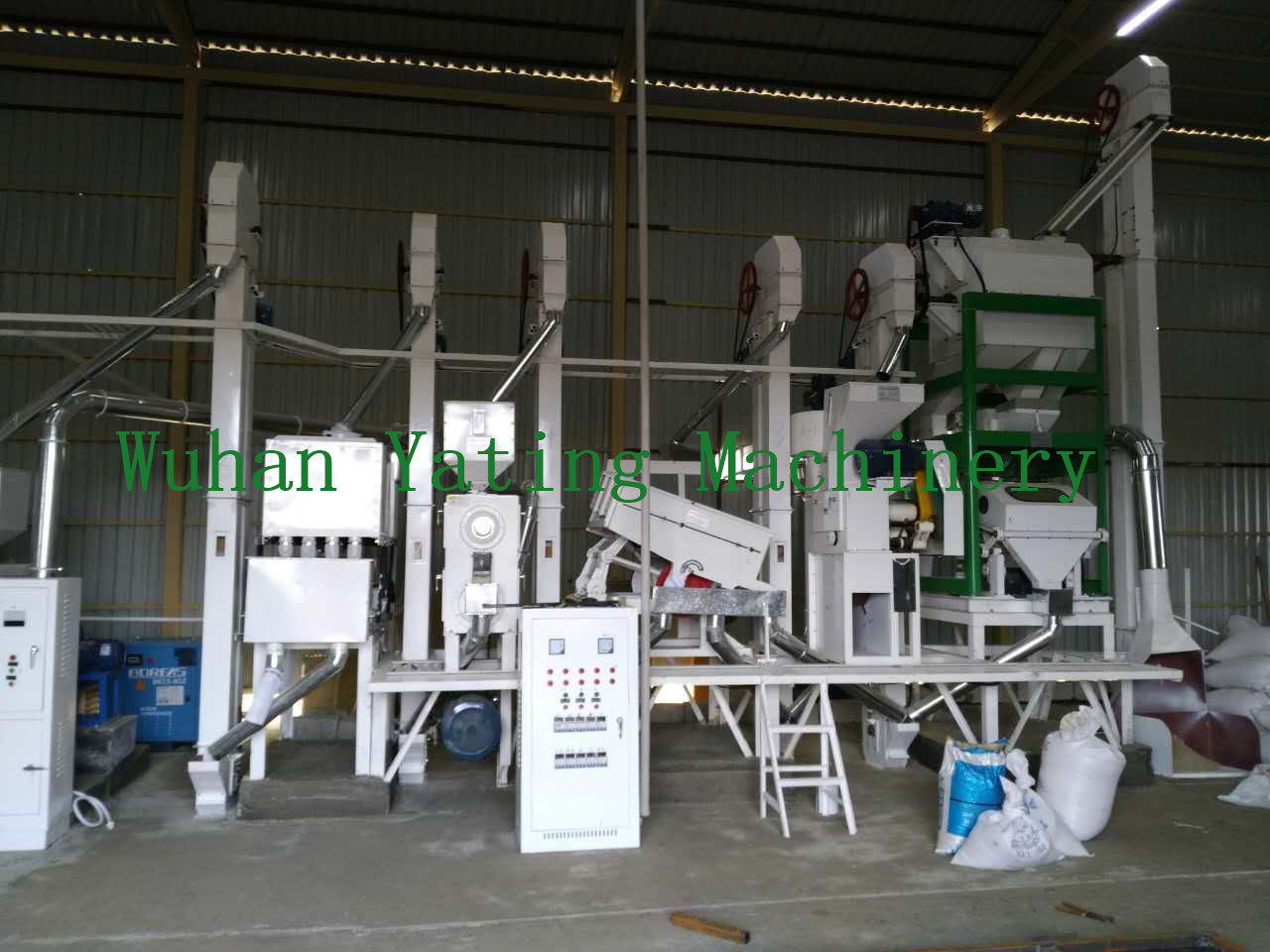 Buy cheap Agriculture Machinery 40 Ton Per Day Automatic Rice Mill Plant from wholesalers