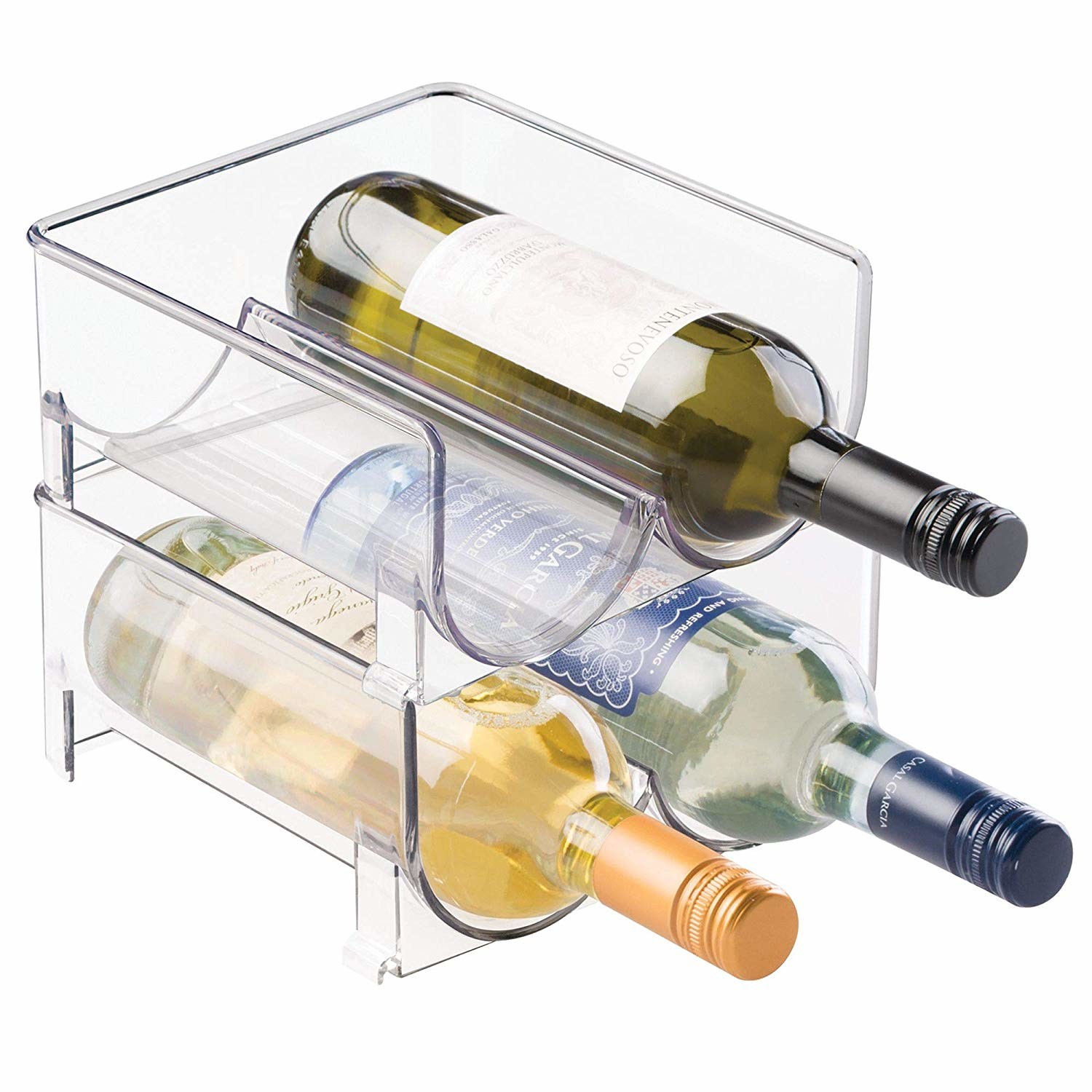 Buy cheap Tabletop Acrylic Plastic Wine Rack Modular from wholesalers