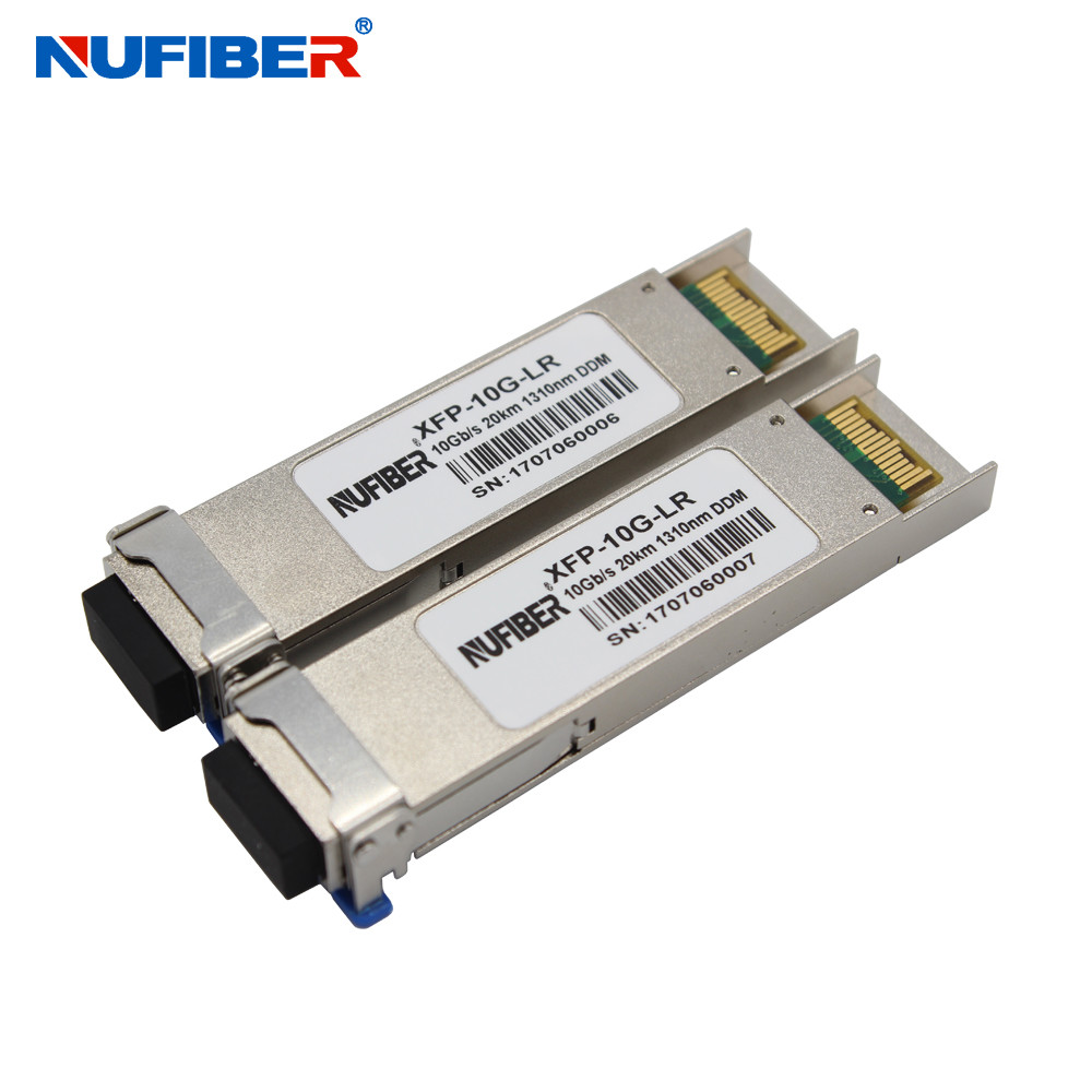 Wholesale 10G XFP ER 40km 1550nm SM Duplex LC DDM xfp transceiver module compatible Cisco huawei mikrotik from china suppliers
