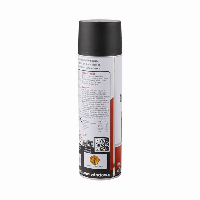 Wholesale 500ml Aeropak Anti Mist Glass Cleaner MSDS Car Rain Repellent from china suppliers