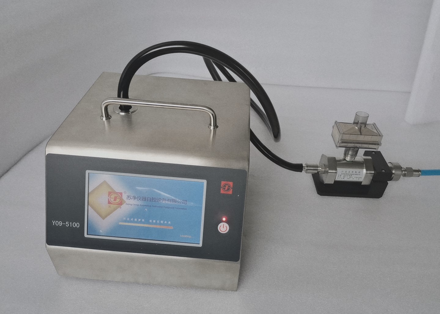 Wholesale Lab Pharmaceutical Factory Air Quality Particle Counter 100LPM 80W from china suppliers