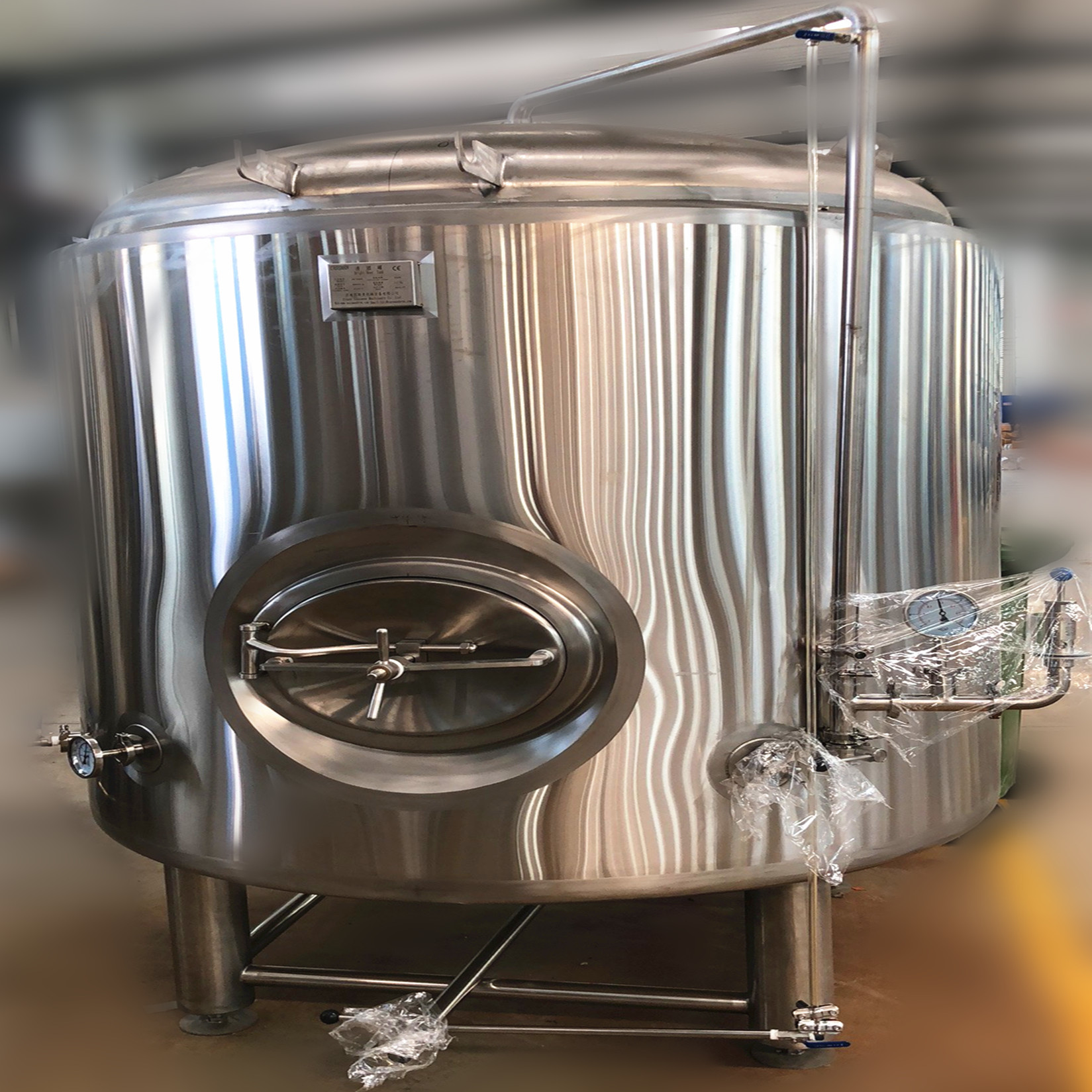 Wholesale New design  Industrial Beer Brewery Plant 7bbl Beer Brewing Equipment Stainless Steel Bright Beer Serving Tank from china suppliers