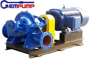 Wholesale Double Suction Impeller 1000M3/H Horizontal Split Case Pump 120HP 0.15Mpa from china suppliers
