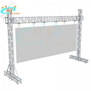 Wholesale Customized Aluminium Goal Post Truss System For Hanging LED Cabinets And Lightings from china suppliers