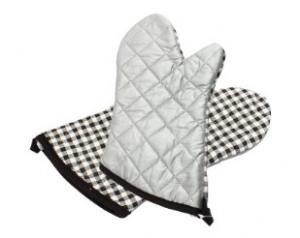 Wholesale OEM  Waterproof  Silver Oven Mitts  Steam Protection Heat  Resistance from china suppliers