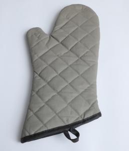Wholesale Canvas Flame Retardant Gloves Black Green Color Heat Protection from china suppliers