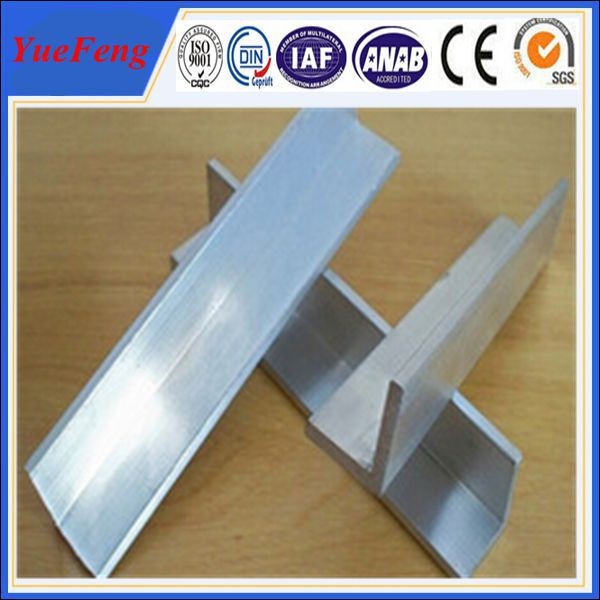 Wholesale 2015 new products mill finish 6063 customized aluminum angle aluminum extrusion profile from china suppliers