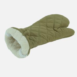 Wholesale Terry Cloth Liner Cotton Oven Mitts Kitchen Essentials Insulated 17 Inch from china suppliers