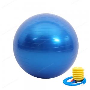 Wholesale 65cm yoga ball Eco-friendly pvc anti burst and non-slip balance exercise fitness  ball from china suppliers