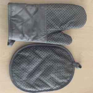 Wholesale BSCI Cotton Lining Silicone Oven Gloves For Kitchen from china suppliers