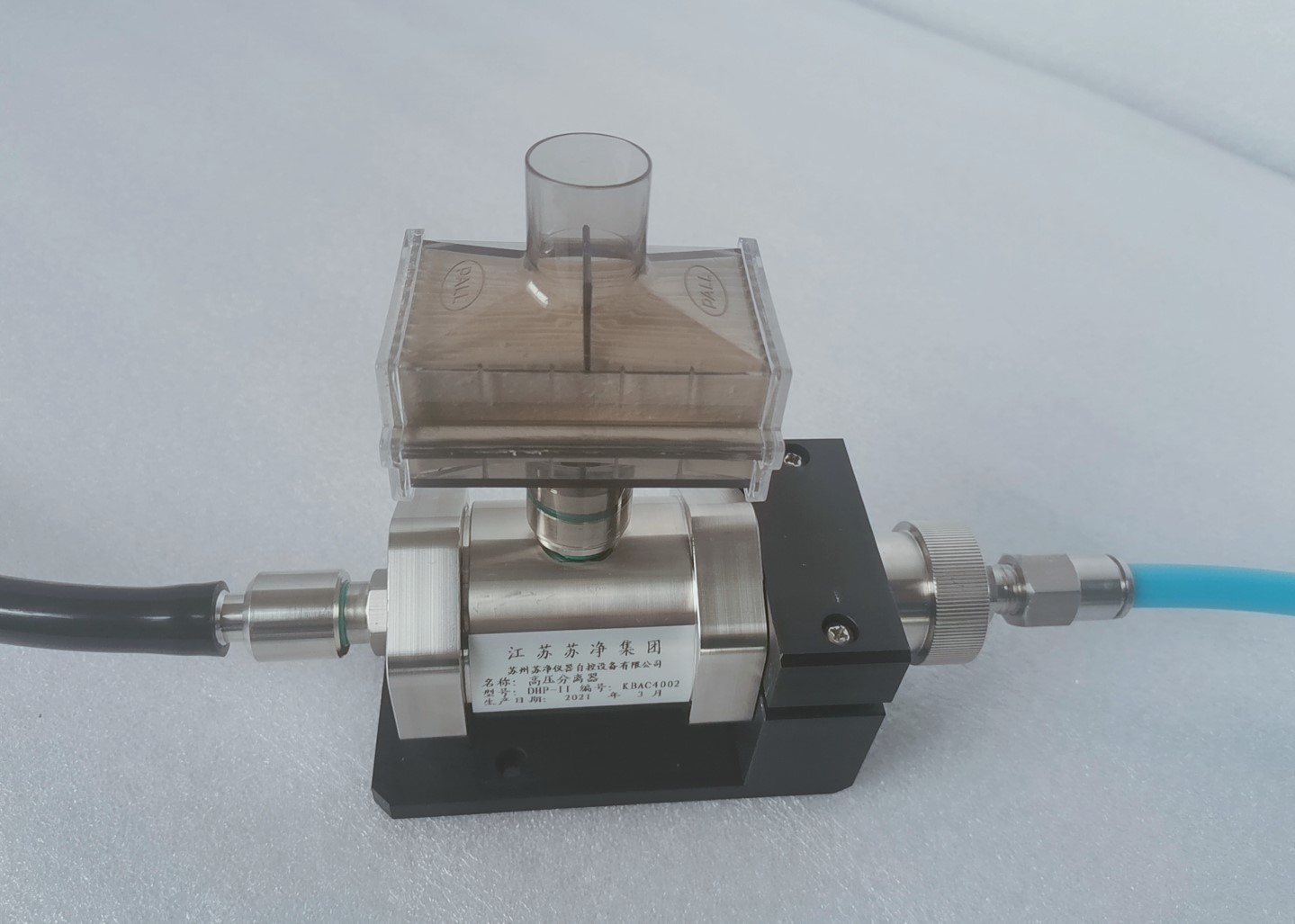 Wholesale High Temperature Sterilization 150psi Inert Gas Particle Counter SUS316L from china suppliers