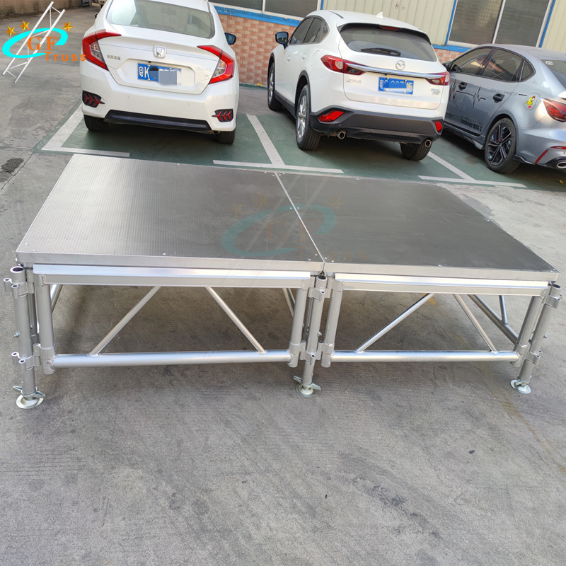 Wholesale Portable T6 Aluminium Folding Stage Platform For Event Show from china suppliers