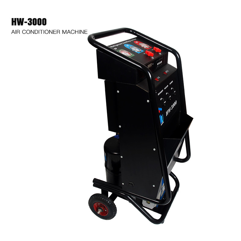 Wholesale R134a HW-3000 Automotive Freon Recovery Machine Car AC Service Station from china suppliers