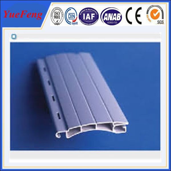 Wholesale European designed Aluminum extrusion profile slat for Roller/Rolling shutter doors from china suppliers