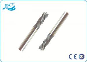 Wholesale Carbide Four Flute End Mill HRC55 - 65 , Micro Grain Carbide Material from china suppliers