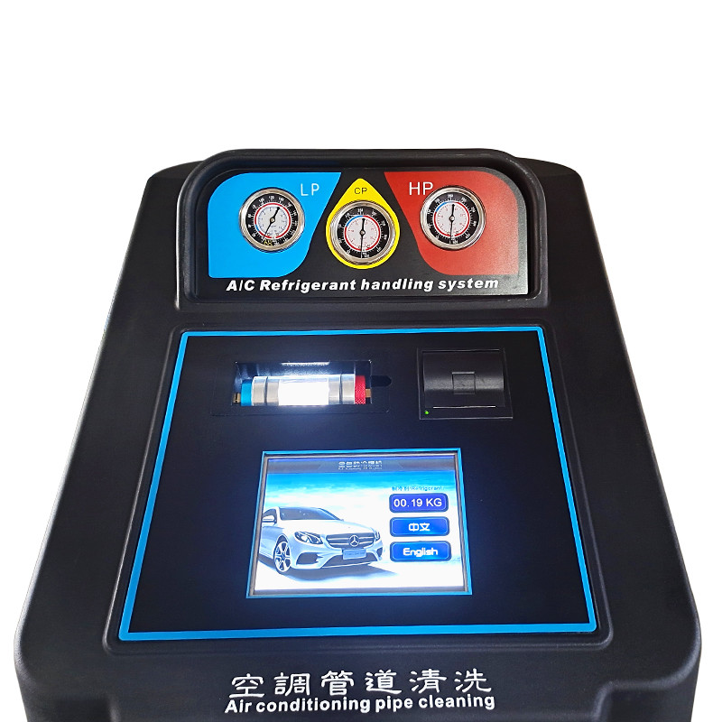 Wholesale Pipeline Cleaning  Function Car Refrigerant Recovery Machine 15kg Cylinder Capacity Car AC Service Machine from china suppliers