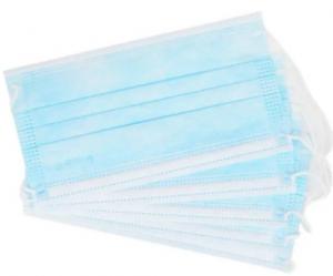Wholesale Anti Virus  Blue 3 Ply Non Woven Face Mask  Protective Eco - Friendly Pp from china suppliers