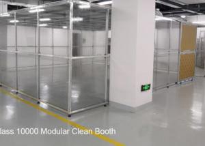 Wholesale Pharmaceutical Softwall Clean Booth FFU Clean Room Equipment Aluminum Structure Frame from china suppliers