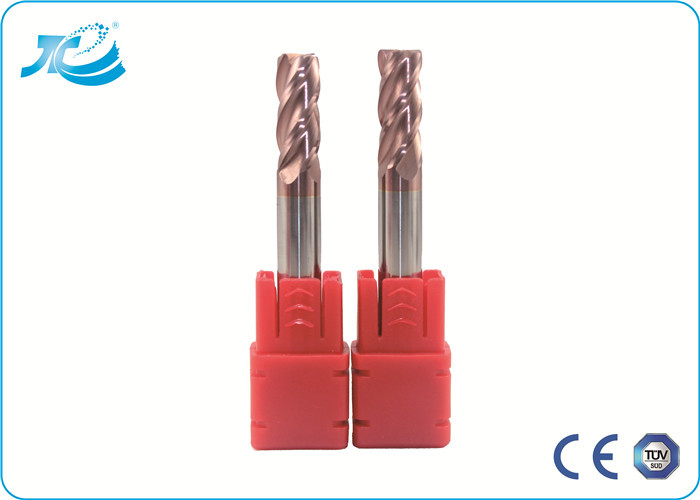 Wholesale Carbide Corner Radius End Mill Milling Cutter Tools , Corner Rounding End Mill from china suppliers