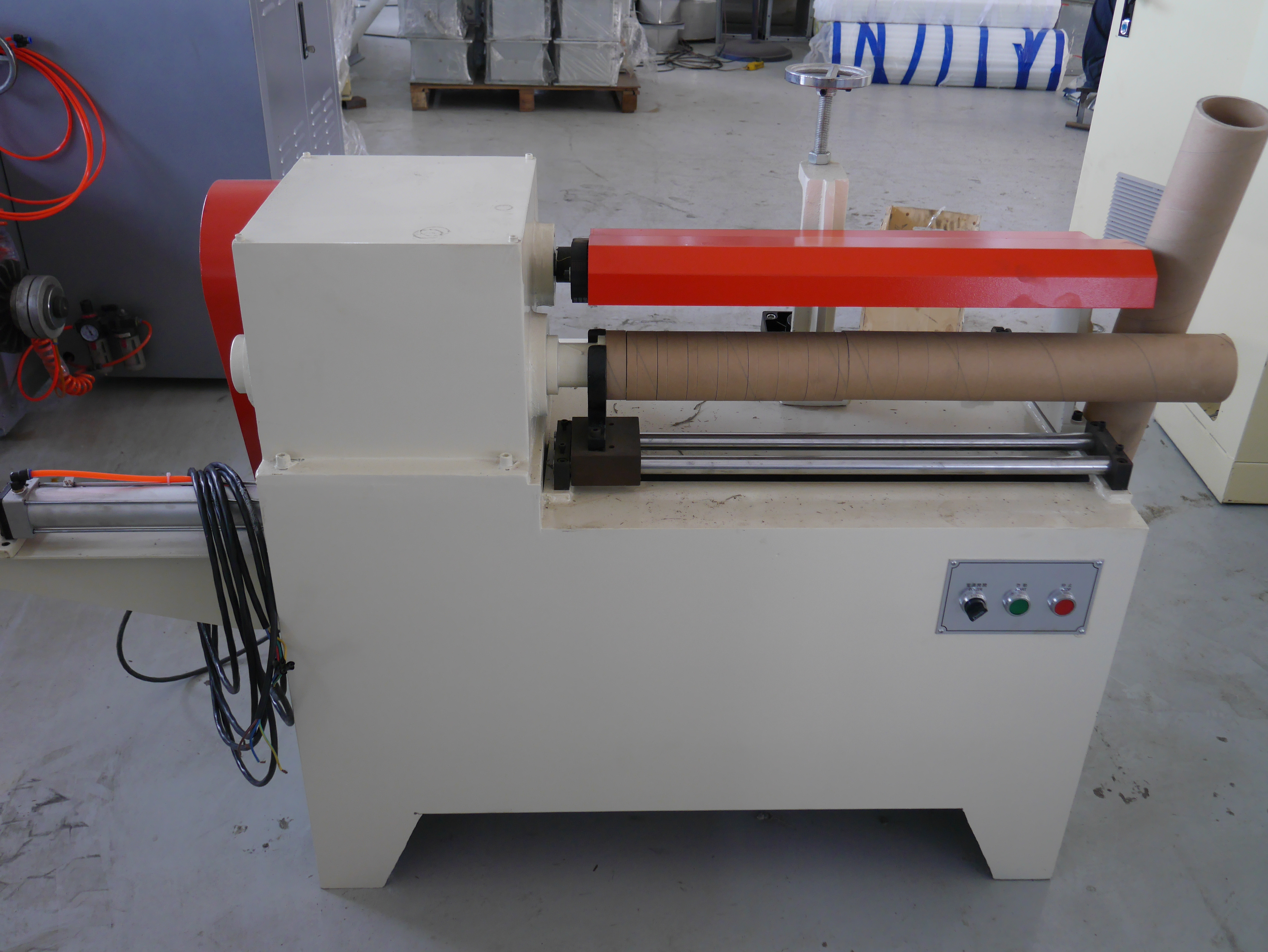 Wholesale Pneumatic Multi Cutters 5mm Paper Tube Core Cutting Machine from china suppliers