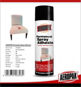 Wholesale Adhesive Clinging Upholstery Spray Glue Low Mist For Wood / Glass / Paper from china suppliers