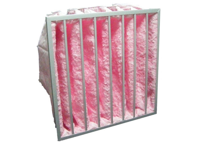 Wholesale HVAC System Glass Fiber Multi - Pocket Air Filter F6 - F8 Efficiency For Greenhouse from china suppliers