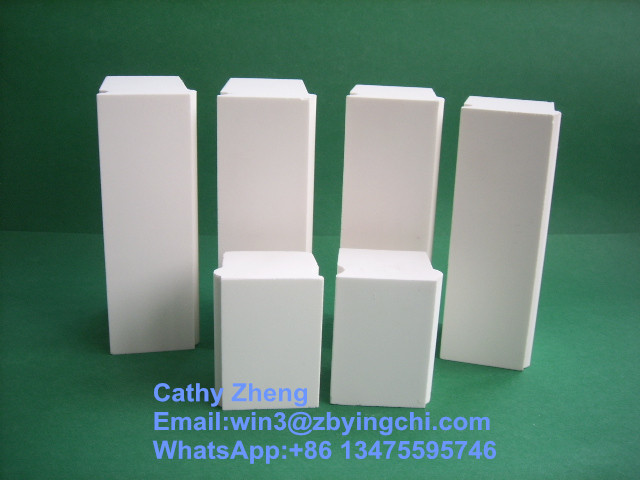 Wholesale High wear resistance industrial alumina ceramic brick by Chinese manufacturer from china suppliers