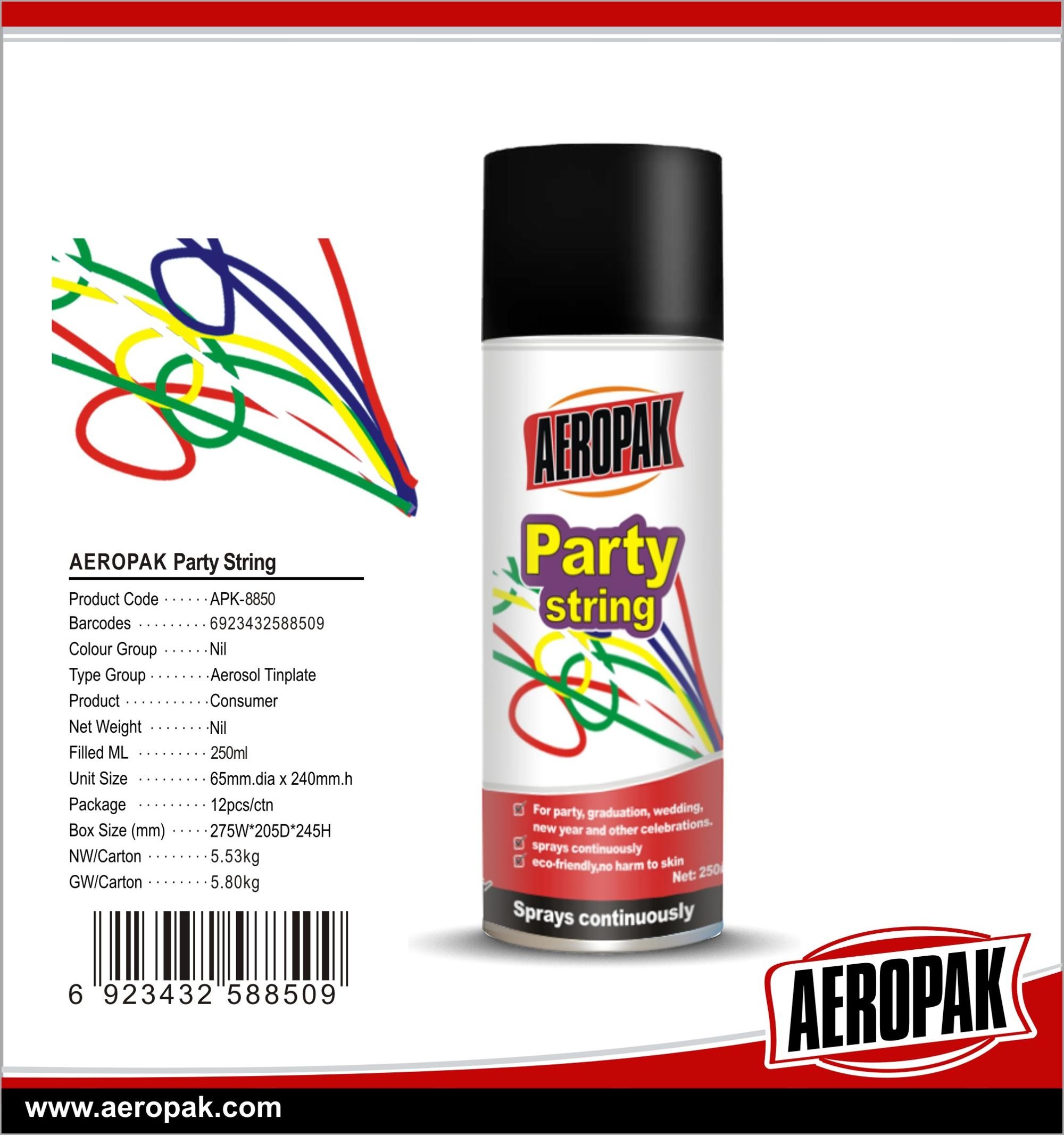 Buy cheap AEROPAK party string from wholesalers