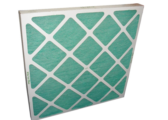Wholesale Electronic Furance Pleated Panel Air Filters Performance With Cardboard Frame G4 from china suppliers