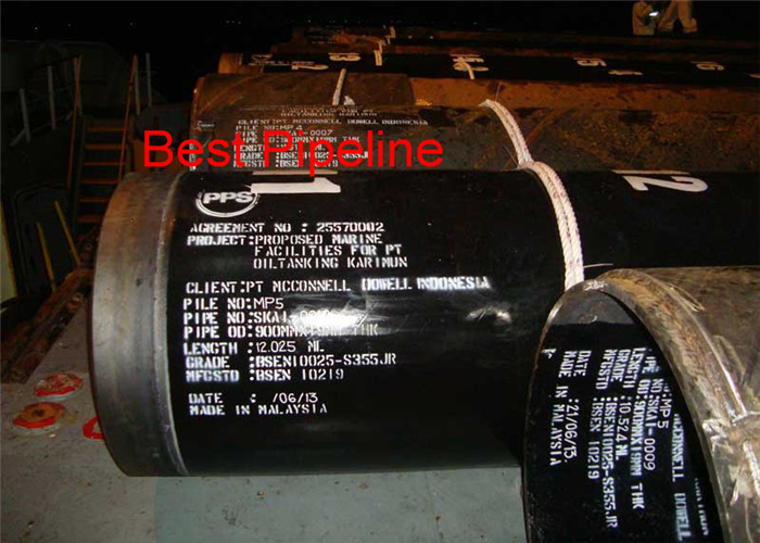 Wholesale EN-PN 10285 3 PE Coated Pipe , Epoxy Lined Carbon Steel Pipe Gas / Water Use from china suppliers